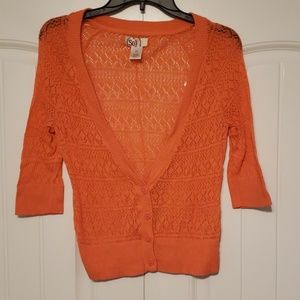 SO- crop top sweater